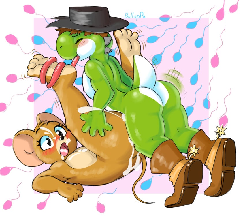 Green Yoshi (Mario (Series)) Rule 34 Image