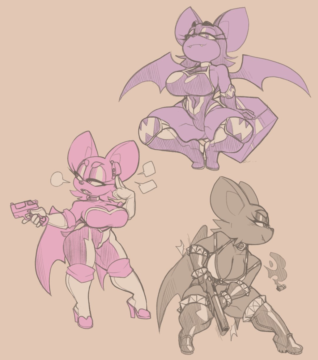 Rouge The Bat (Sonic (Series)) Rule 34 Image