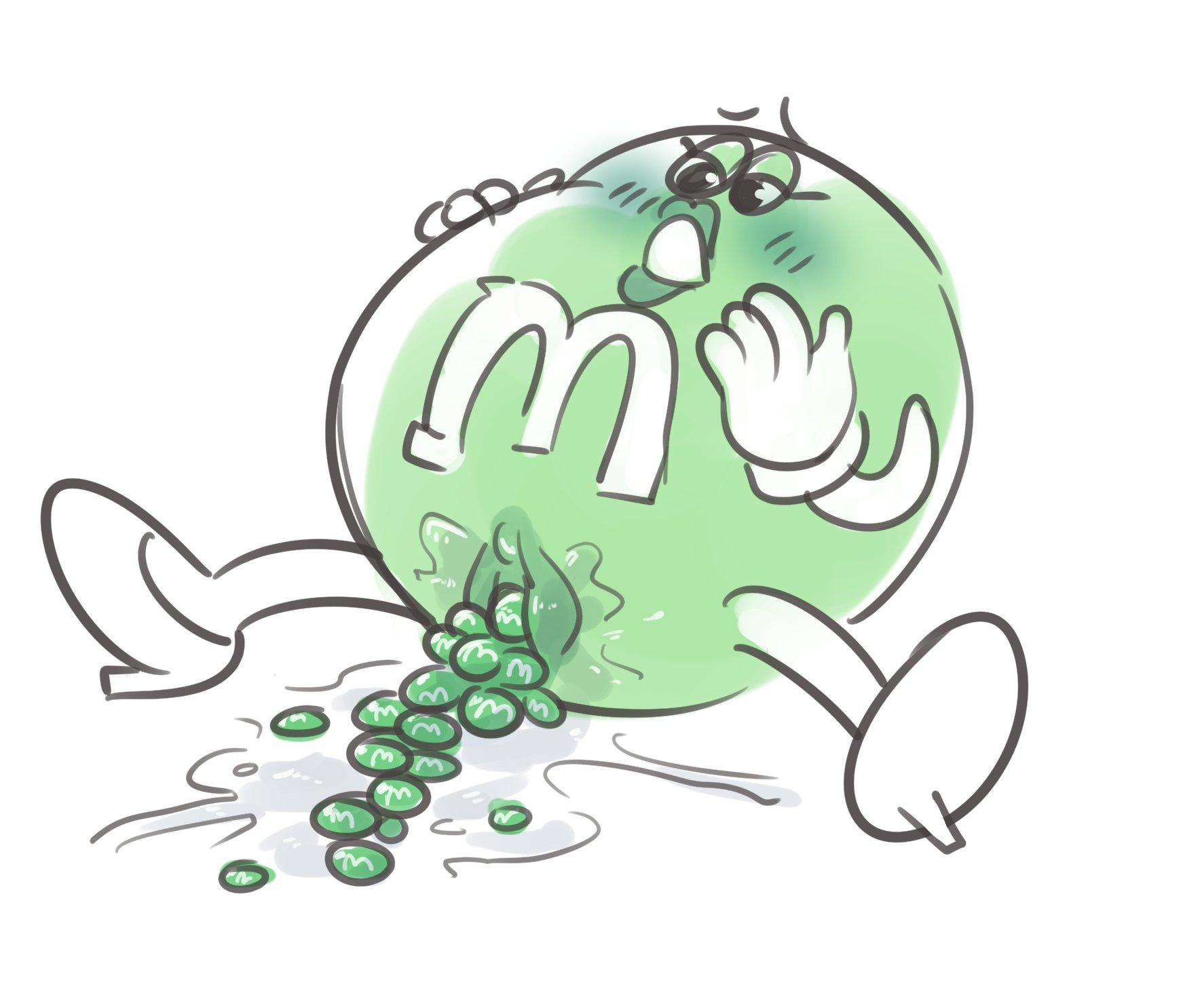 Ms. Green (M&M'S) Rule 34 Image