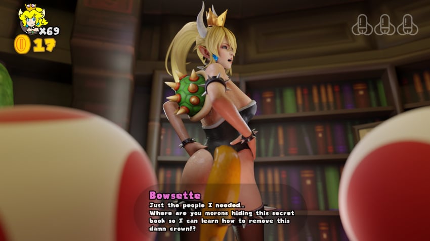 Bowsette (Mario (Series)) Rule 34 Image
