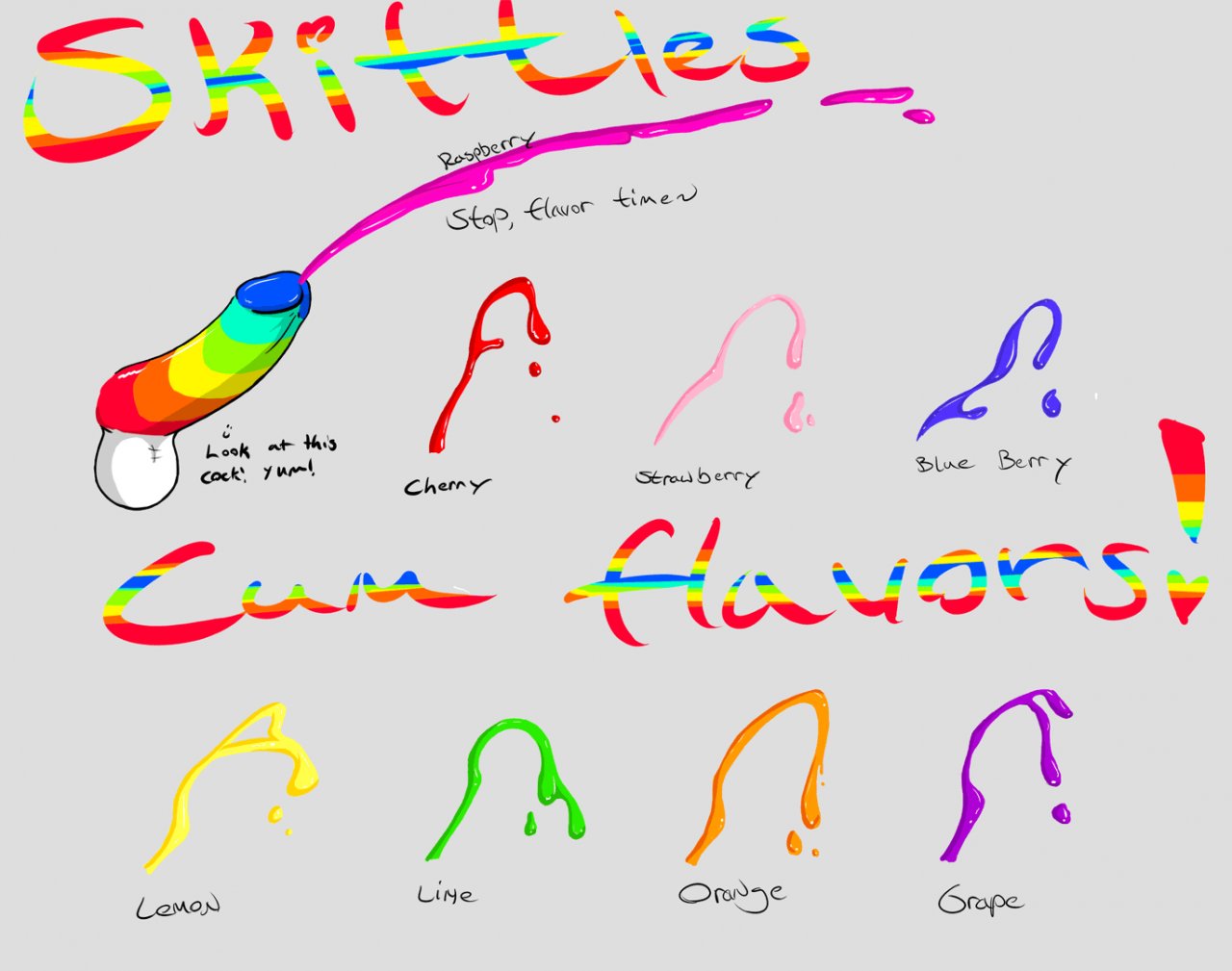 Colored Cum Rule 34 Image
