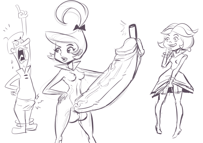George Jetson (The Jetsons) Rule 34 Image