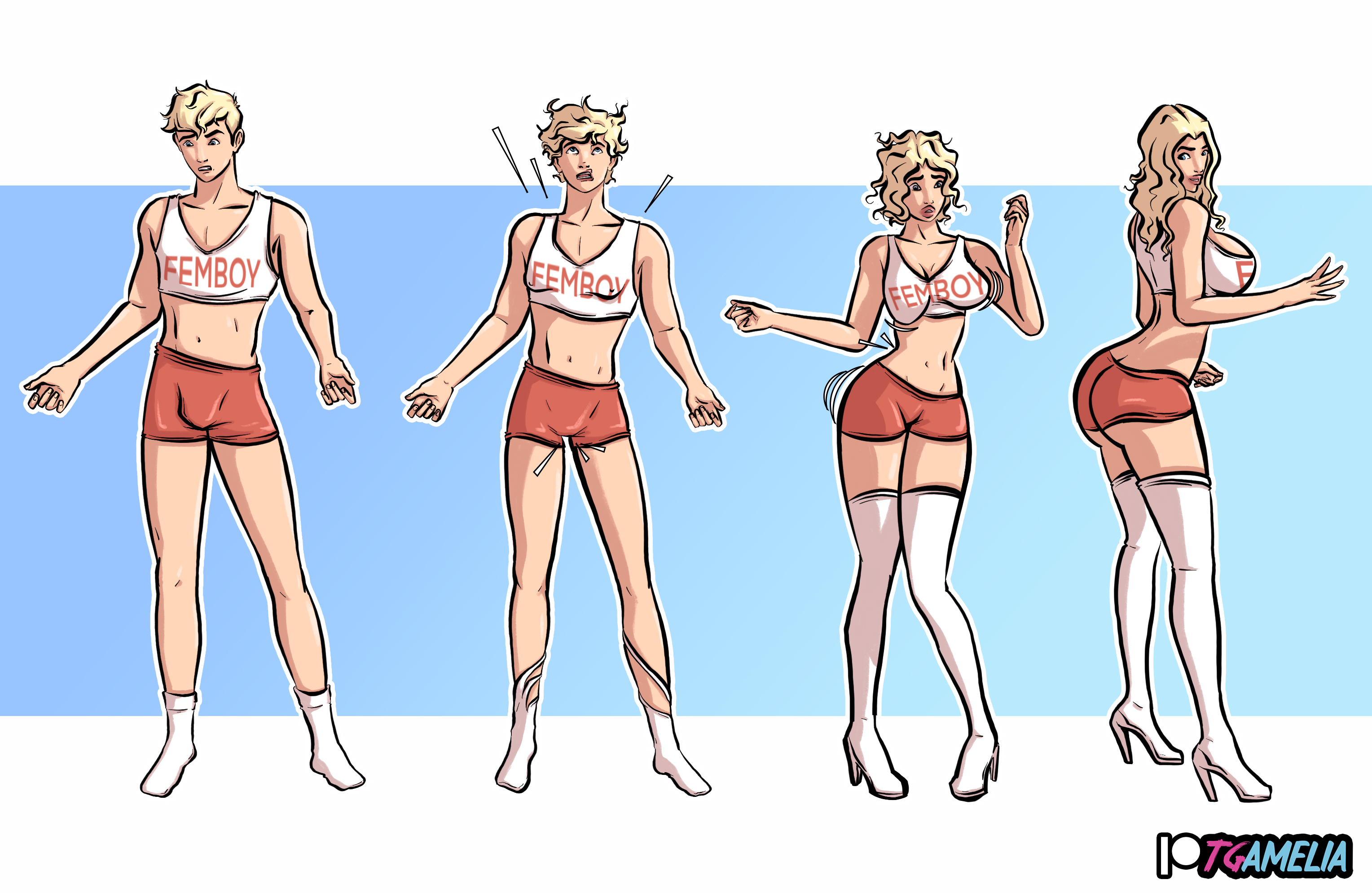 Femboy Hooters Rule 34 Image