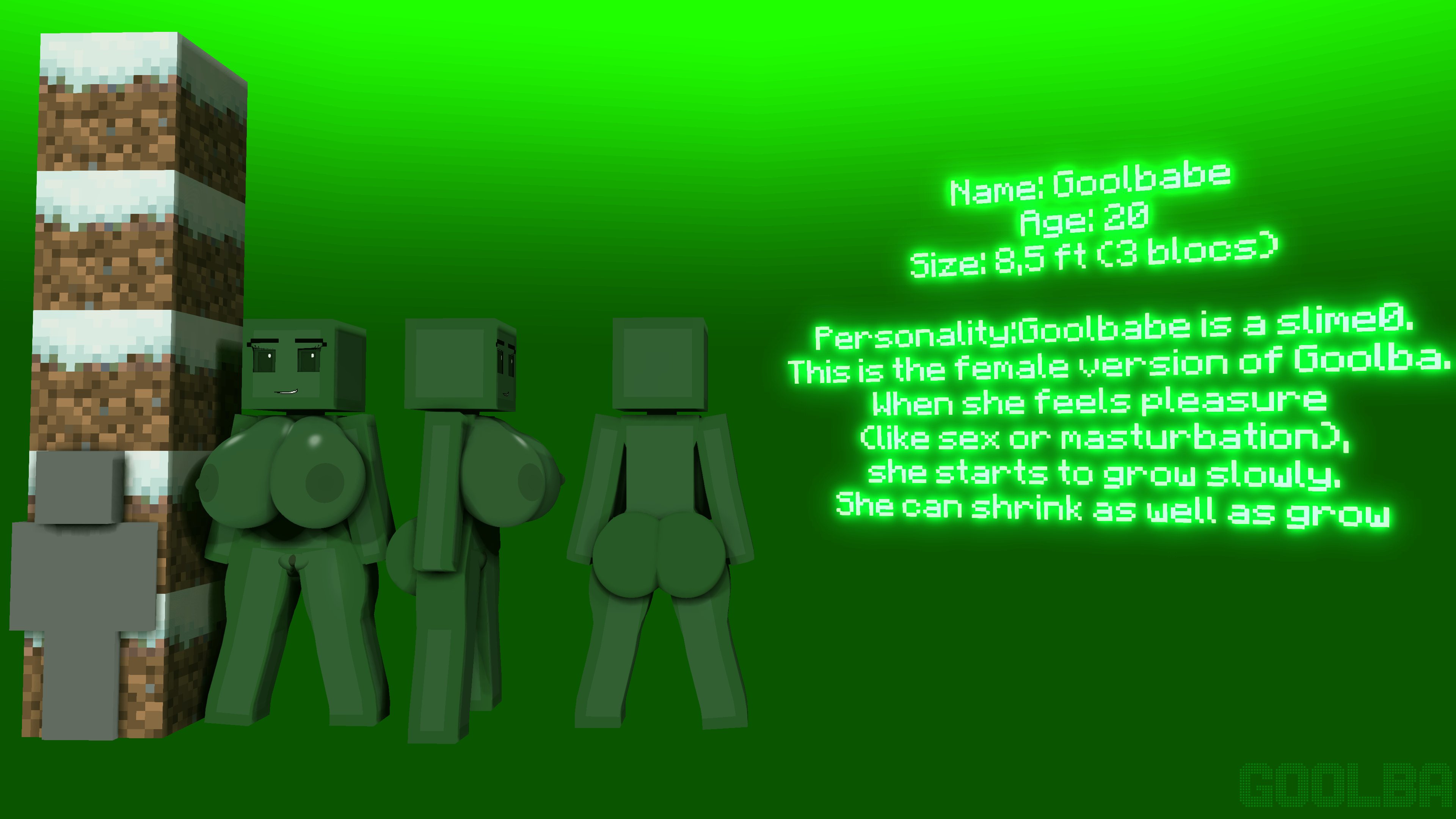 Goolbabe (Minecraft) Rule 34 Image