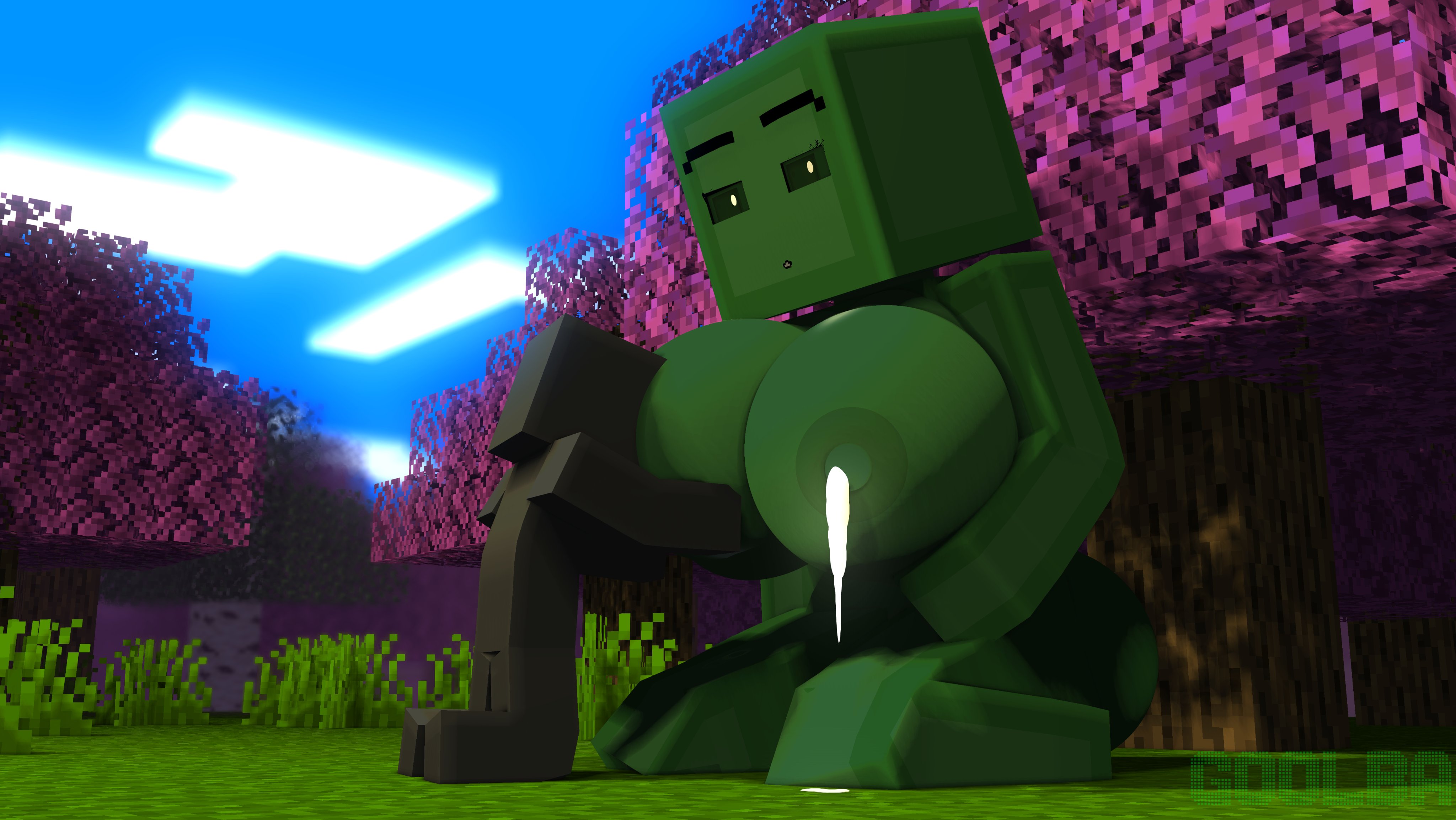 Goolbabe (Minecraft) Rule 34 Image