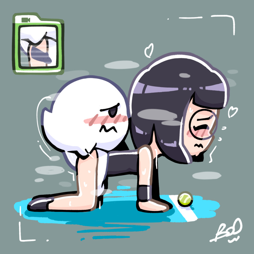 Boo (Mario) Rule 34 Image
