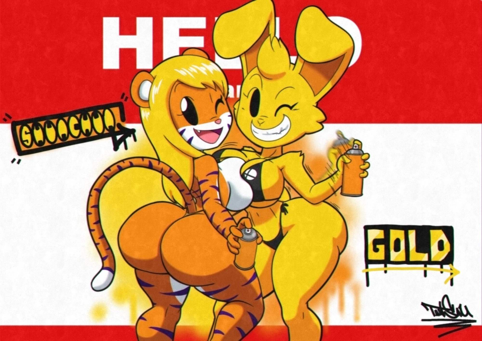 Poster Bun Bun Rule 34 Image