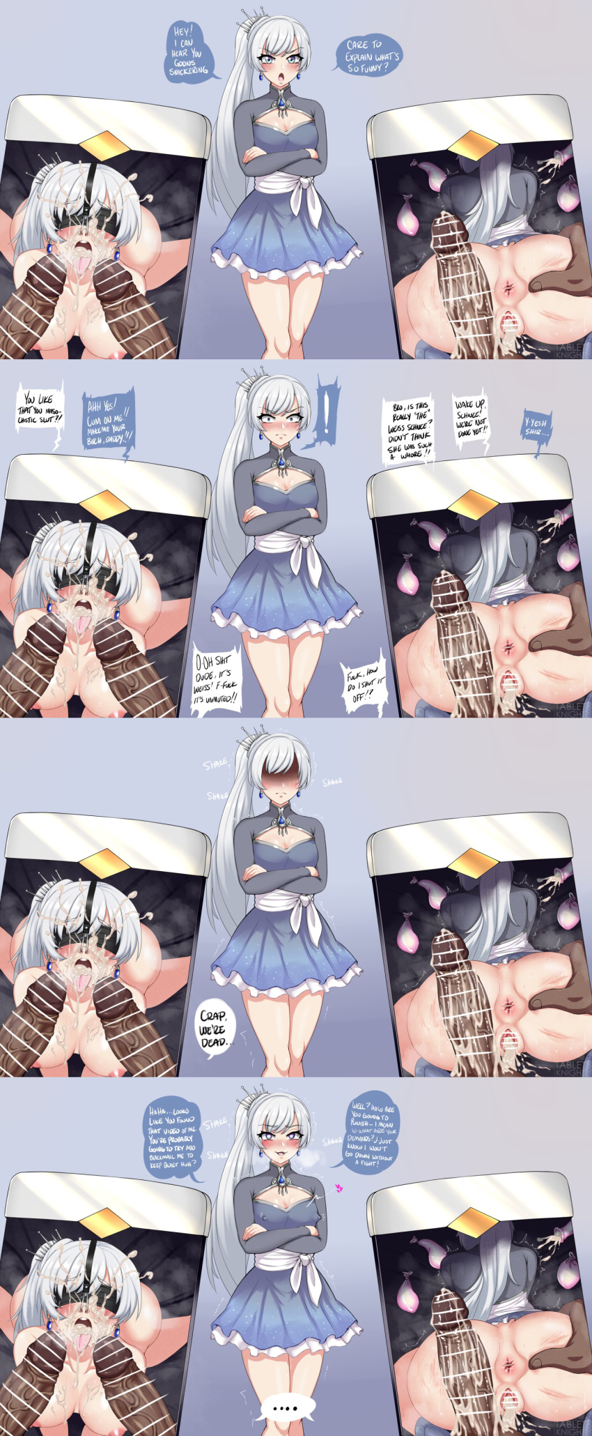Weiss Schnee (Rwby) Rule 34 Image