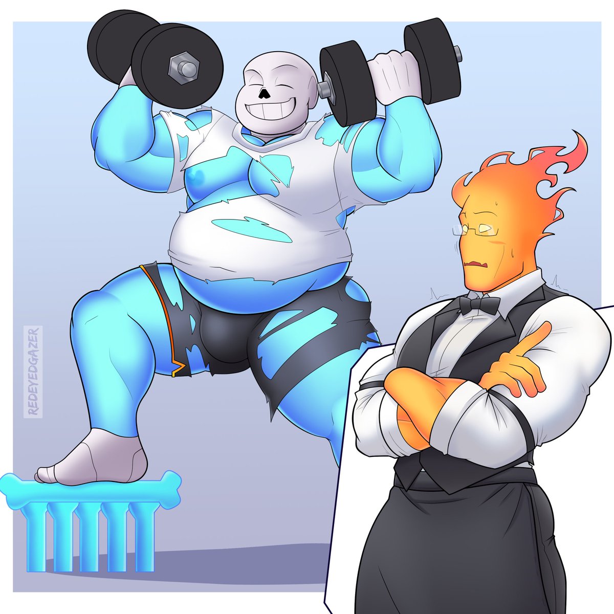 Grillby (Undertale) Rule 34 Image