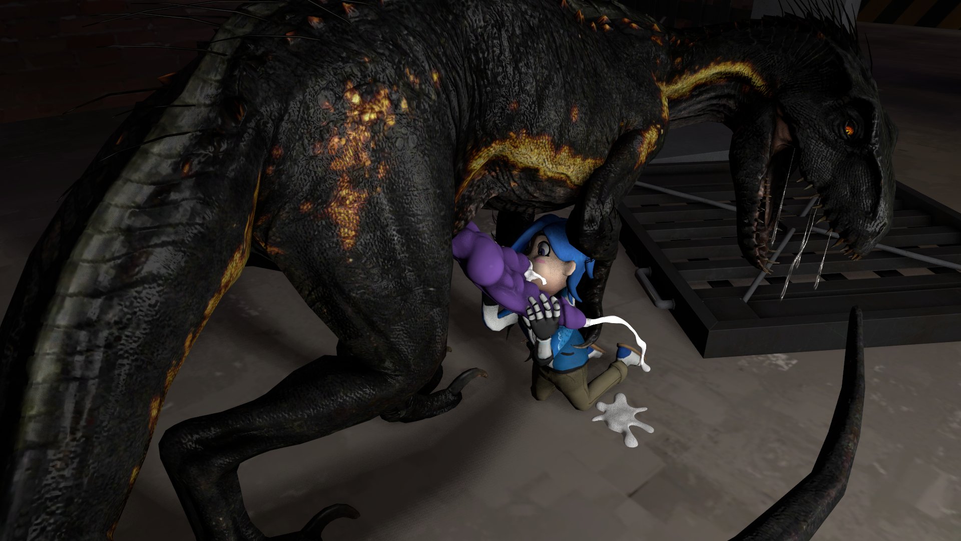 Indoraptor (Glitch Productions) Rule 34 Image
