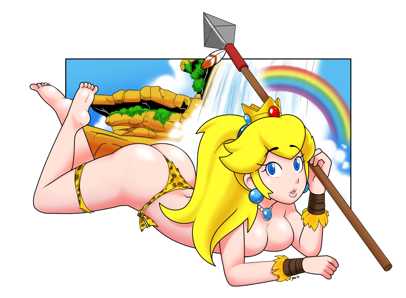 Princess Peach (Mario (Series)) Rule 34 Image