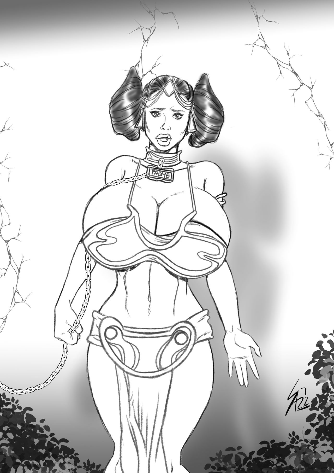 Padme Amidala (Star Wars) Rule 34 Image