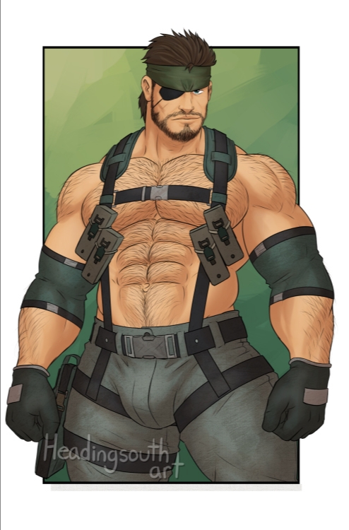 Solid Snake (Konami) Rule 34 Image