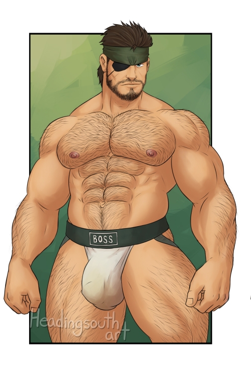 Solid Snake (Konami) Rule 34 Image