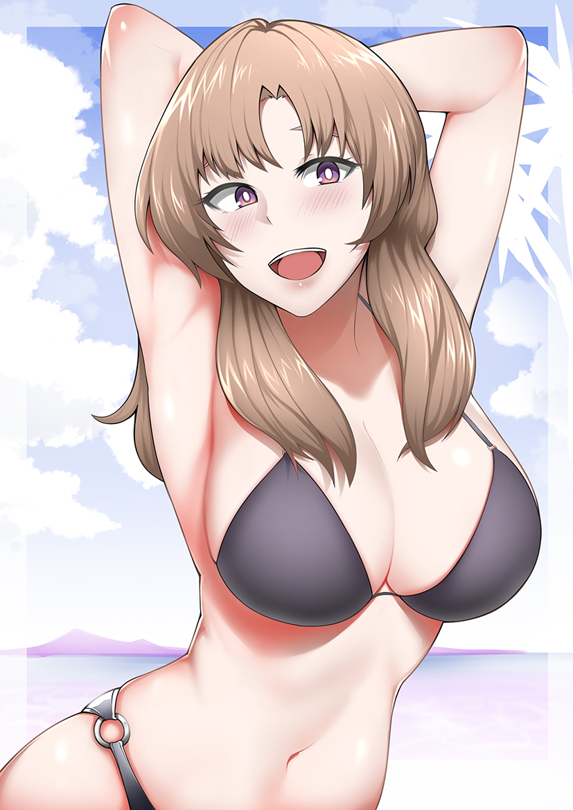 Oosuki Mamako (Tsuujou Kougeki Ga Zentai Kougeki De Ni-Kai Kougeki No Okaasan Wa Suki Desu Ka?) Rule 34 Image