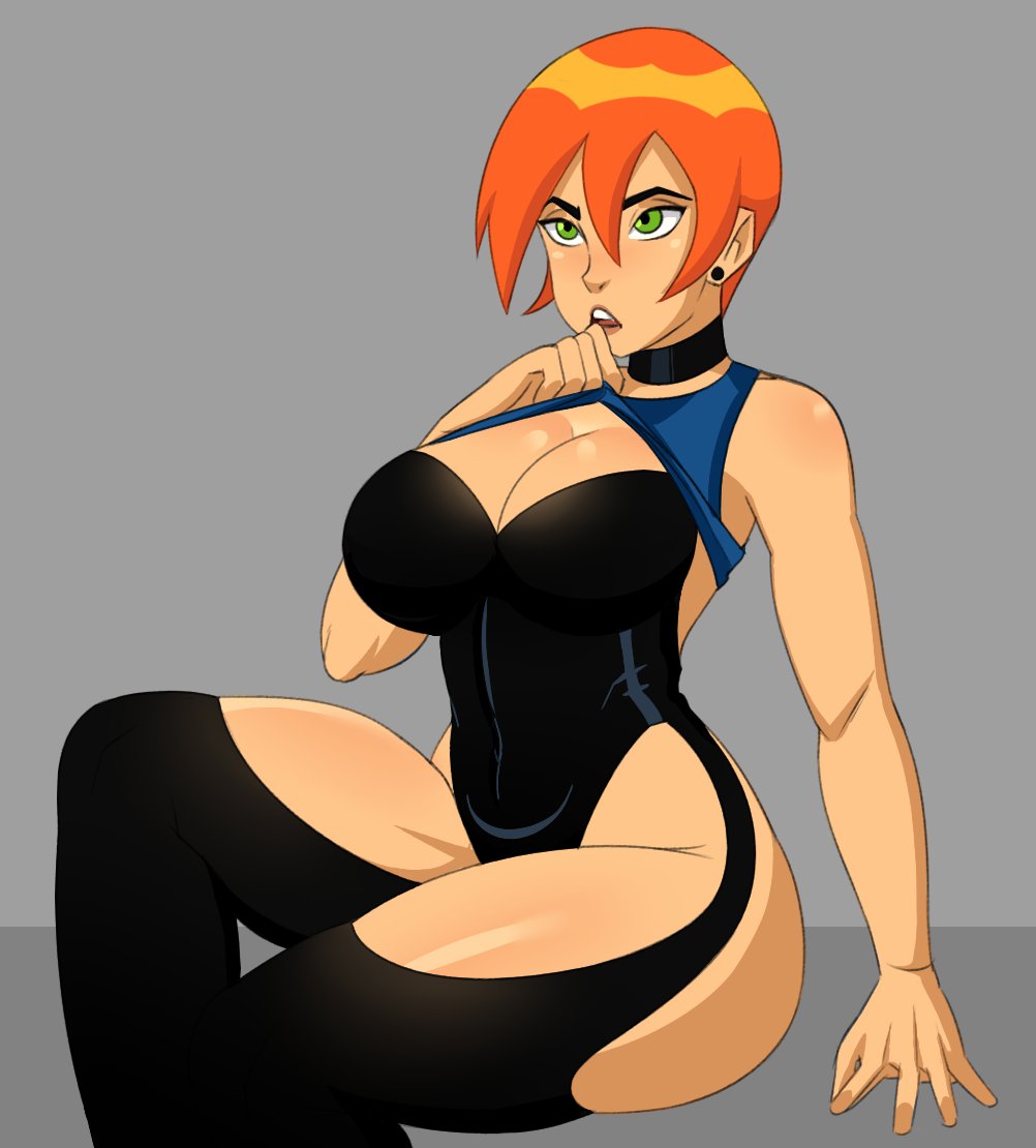 Future Gwen (Ben 10) Rule 34 Image