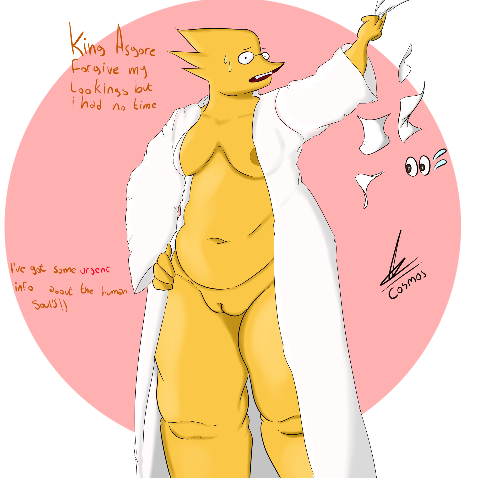 Alphys (Undertale) Rule 34 Image