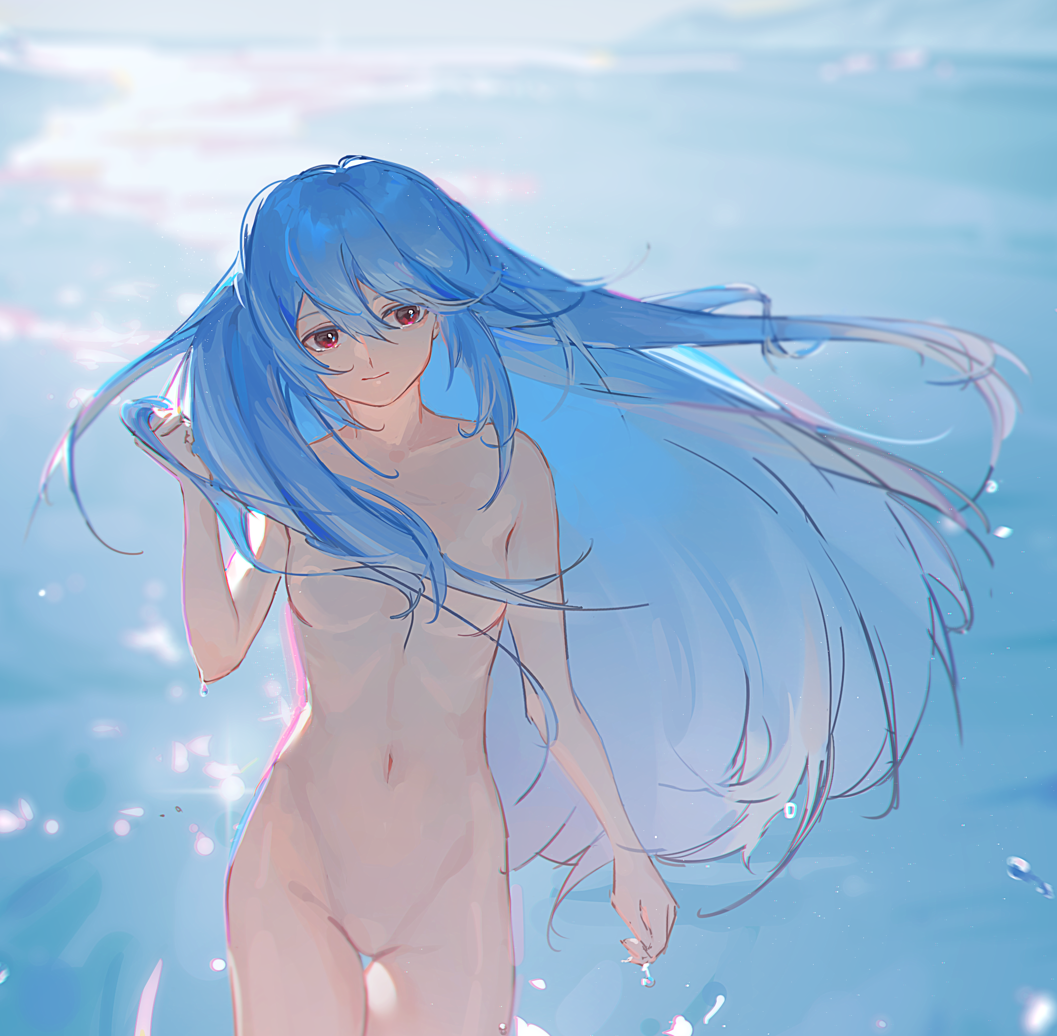 Rei Ayanami (Neon Genesis Evangelion) Rule 34 Image