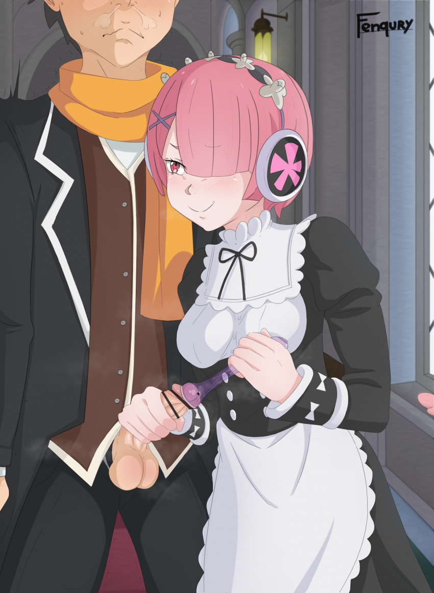 Natsuki Subaru (Re:Zero Kara Hajimeru Isekai Seikatsu) Rule 34 Image