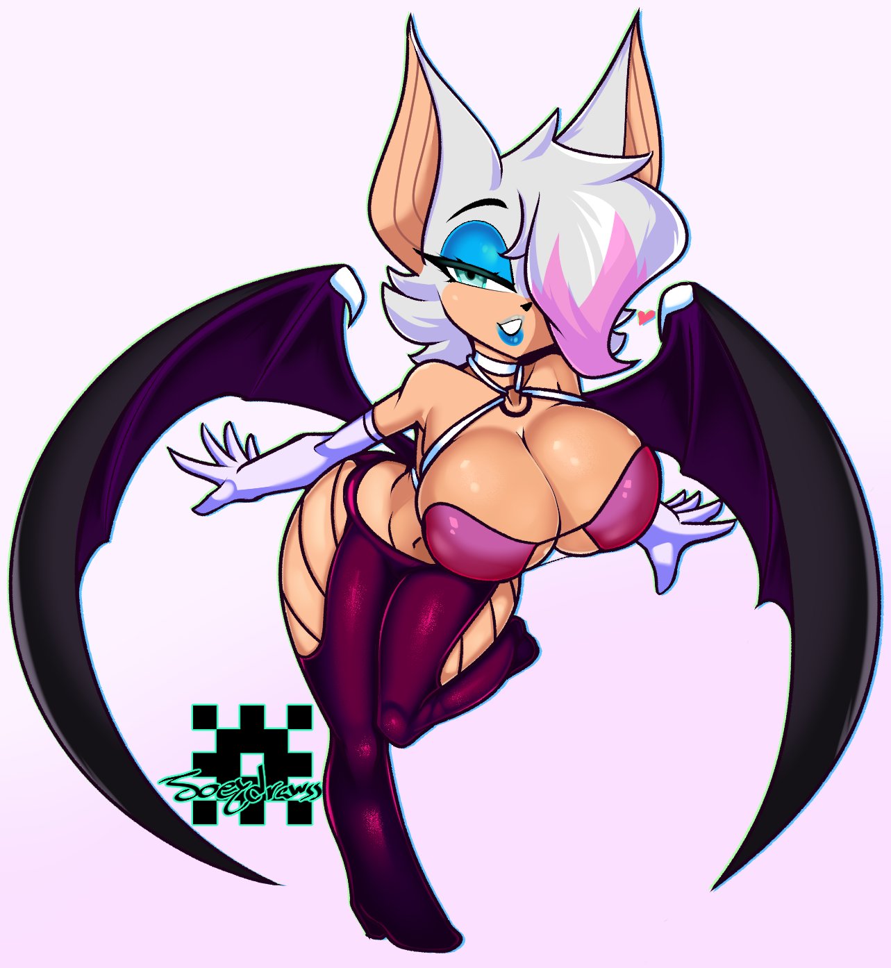 Rouge The Bat (Sega) Rule 34 Image