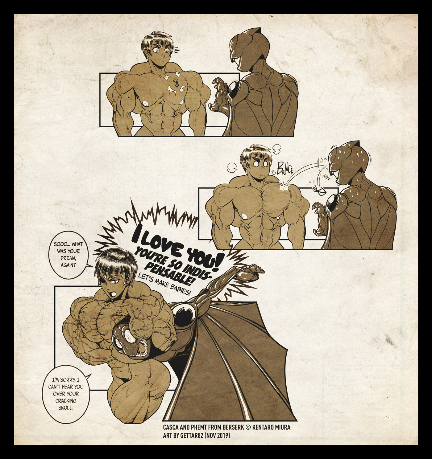 Casca (Berserk) Rule 34 Image