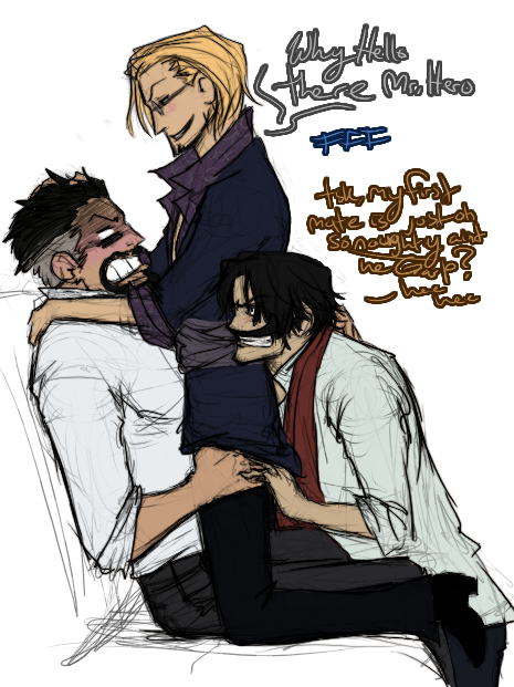 Monkey D Garp (Gol D Roger) Rule 34 Image