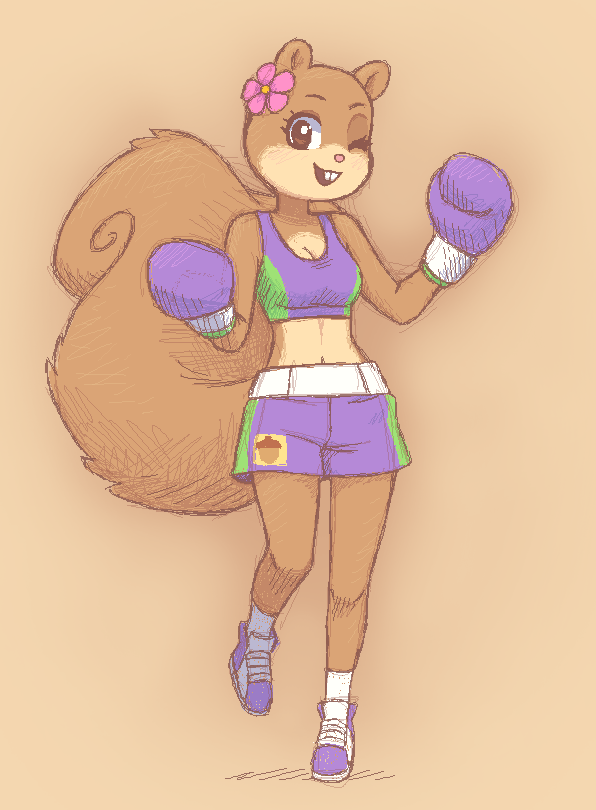 Sandy Cheeks (Nickelodeon) Rule 34 Image