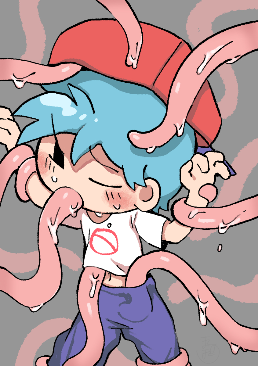 Boyfriend (Friday Night Funkin) Rule 34 Image