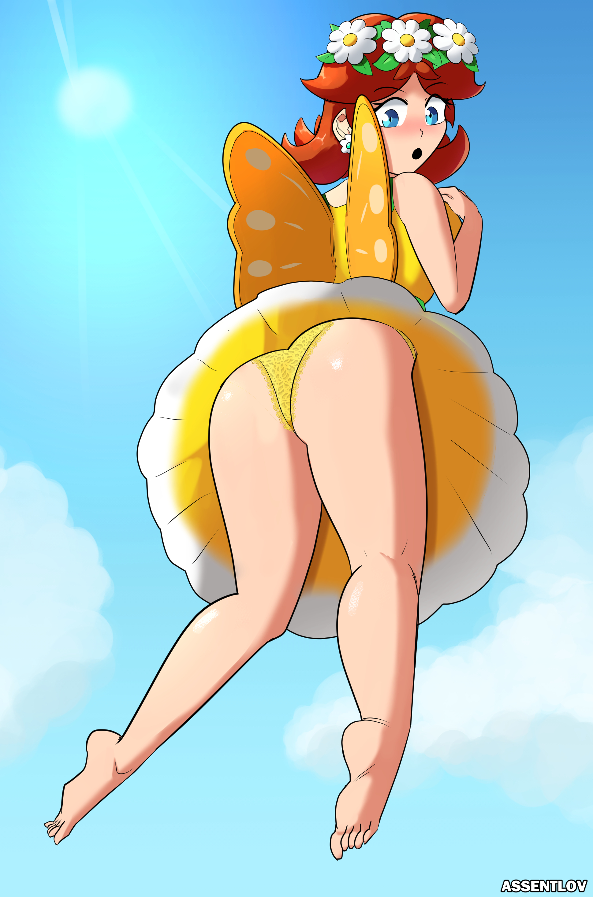 Princess Daisy (Mario (Series)) Rule 34 Image