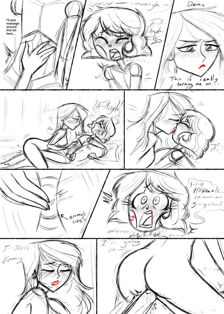 Angela Delaire (Emmy The Robot) Rule 34 Image