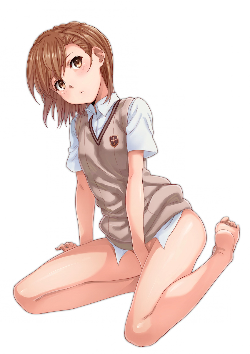 Misaka Mikoto (To Aru Kagaku No Railgun) Rule 34 Image
