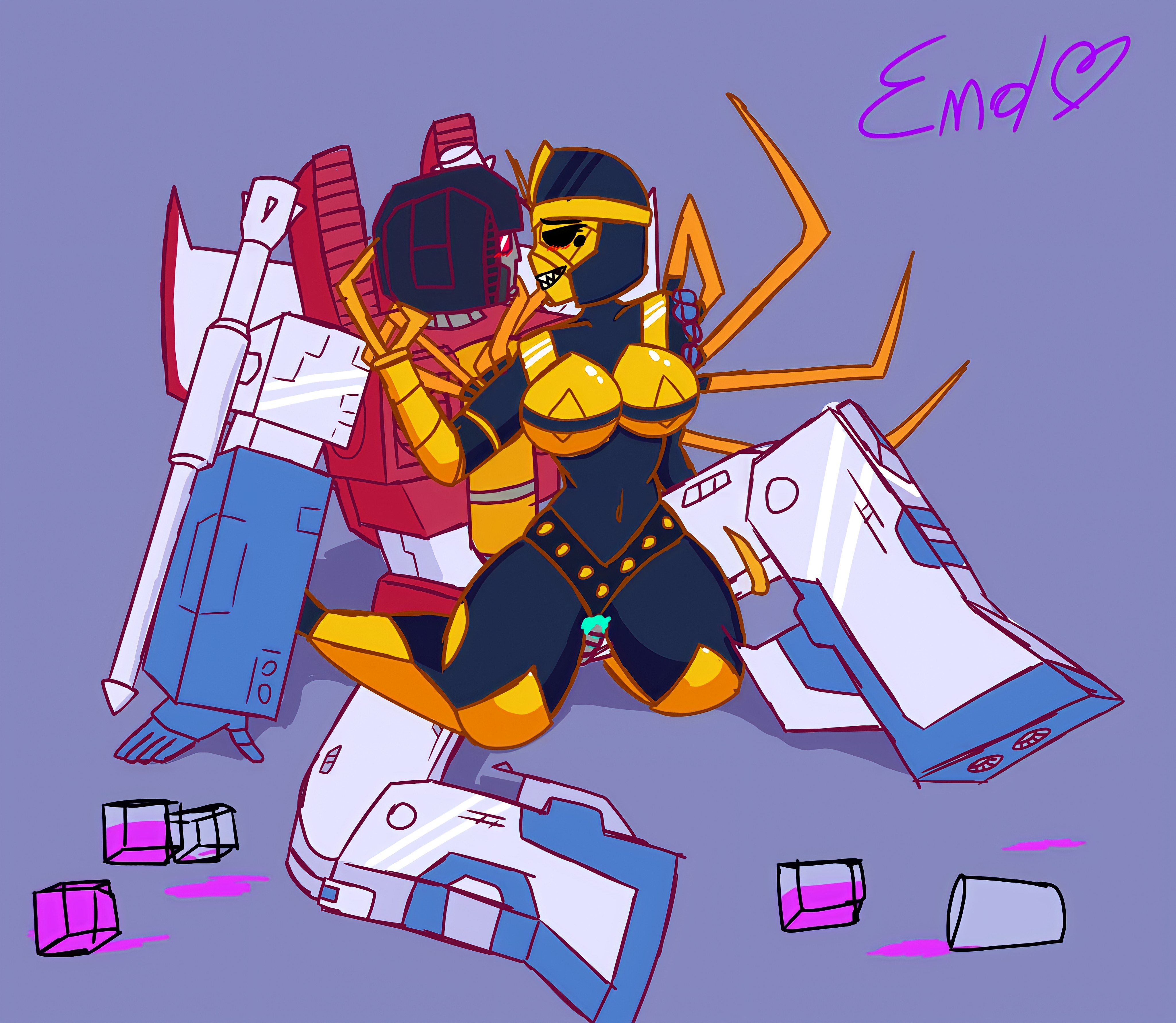 Blackarachnia (Beast Wars) Rule 34 Image