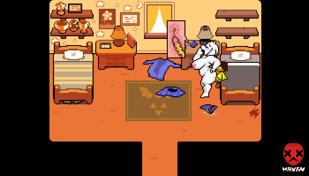 Kris (Deltarune) Rule 34 Image