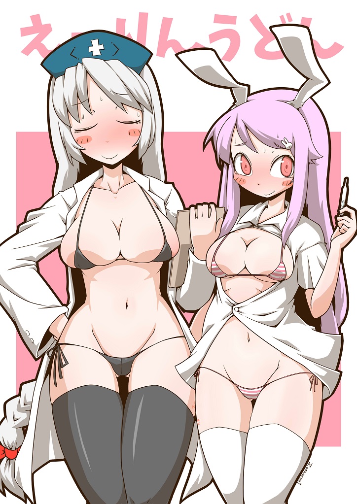 Eirin Yagokoro (Touhou) Rule 34 Image