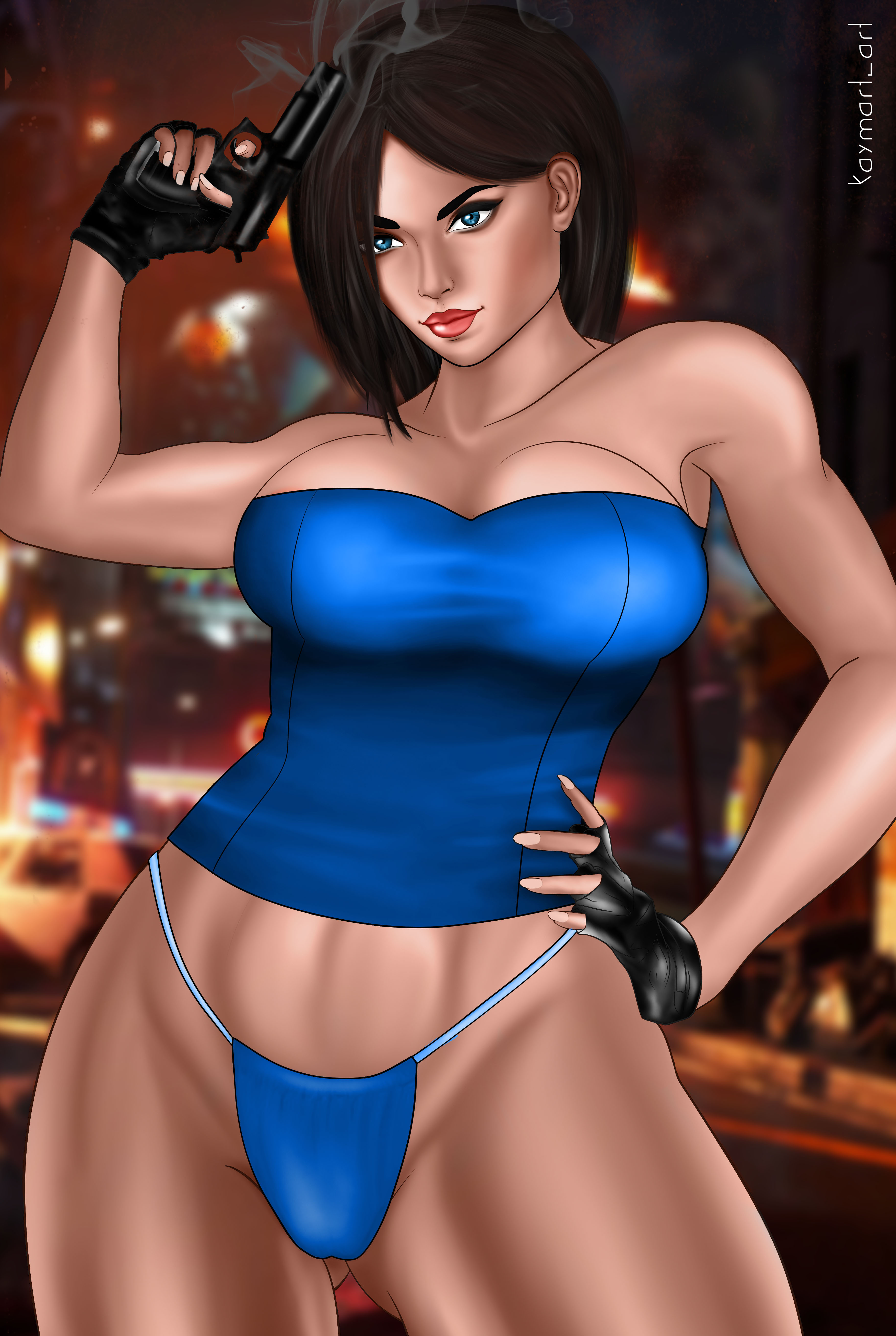 Jill Valentine (Resident Evil) Rule 34 Image