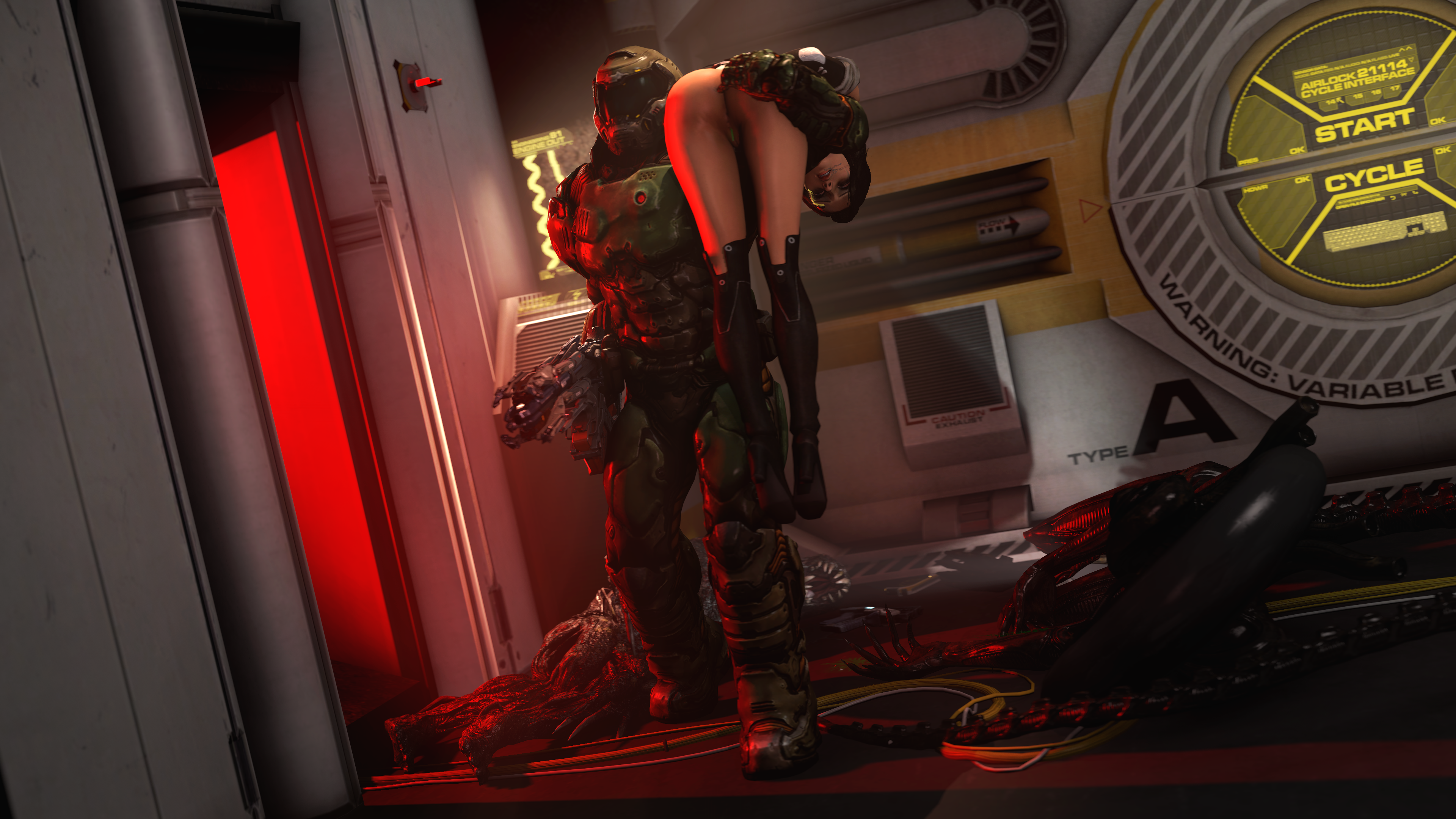 Doom Slayer (Doom) Rule 34 Image