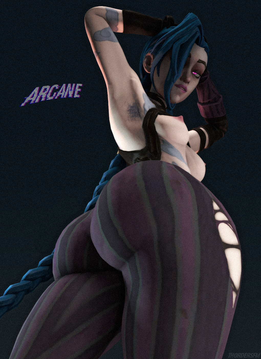 Arcane Jinx (Arcane) Rule 34 Image