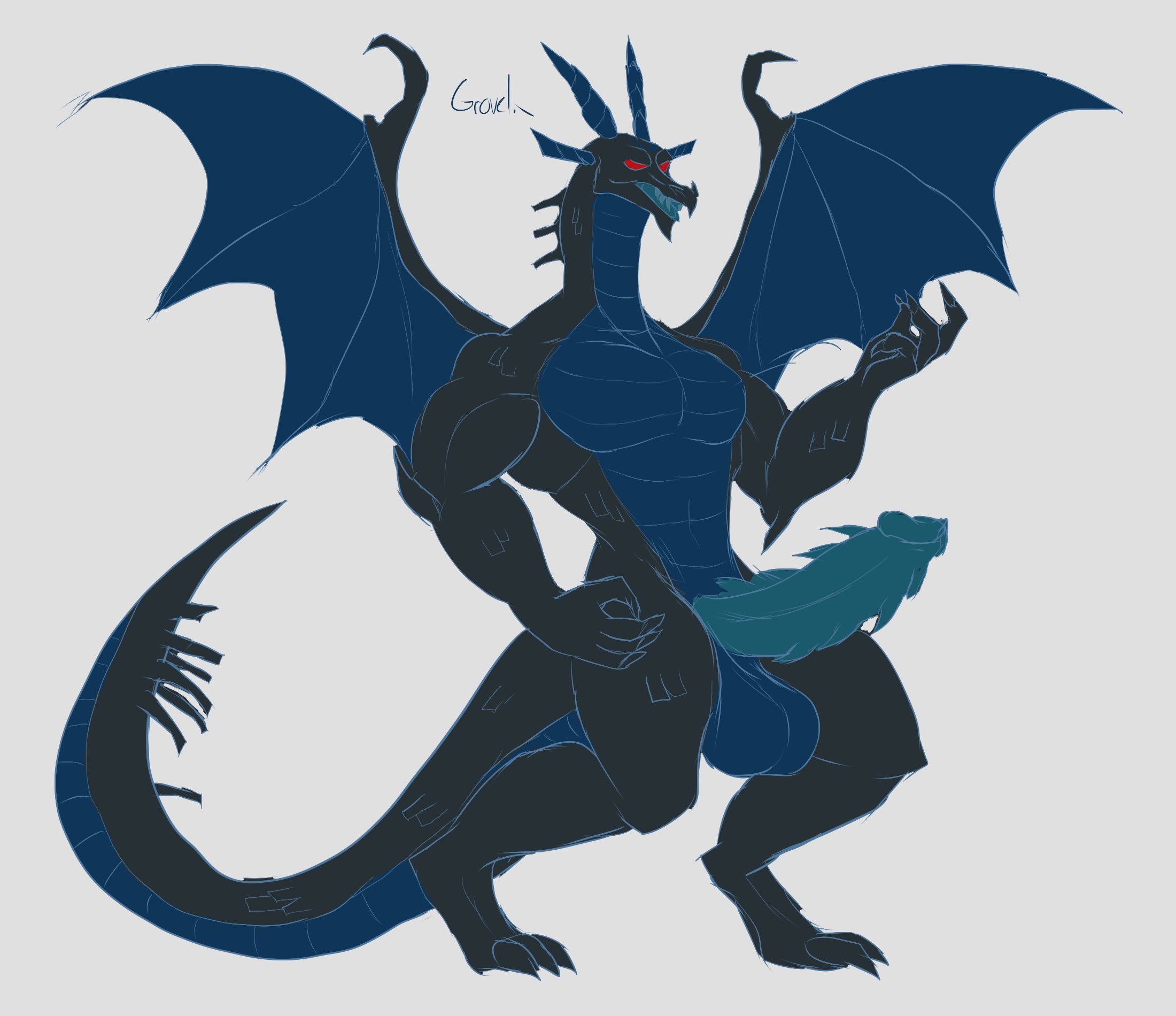 Dark Dragon (American Dragon) Rule 34 Image