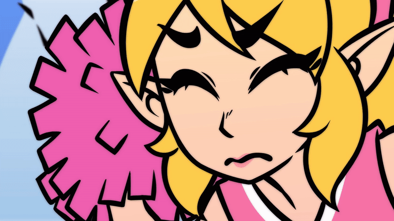 Cheerleader Link (The Legend Of Zelda) Rule 34 Image