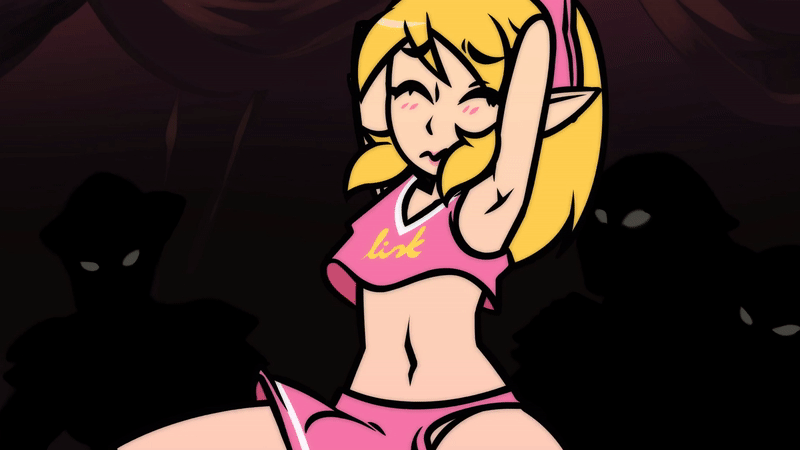 Cheerleader Link (The Legend Of Zelda) Rule 34 Image