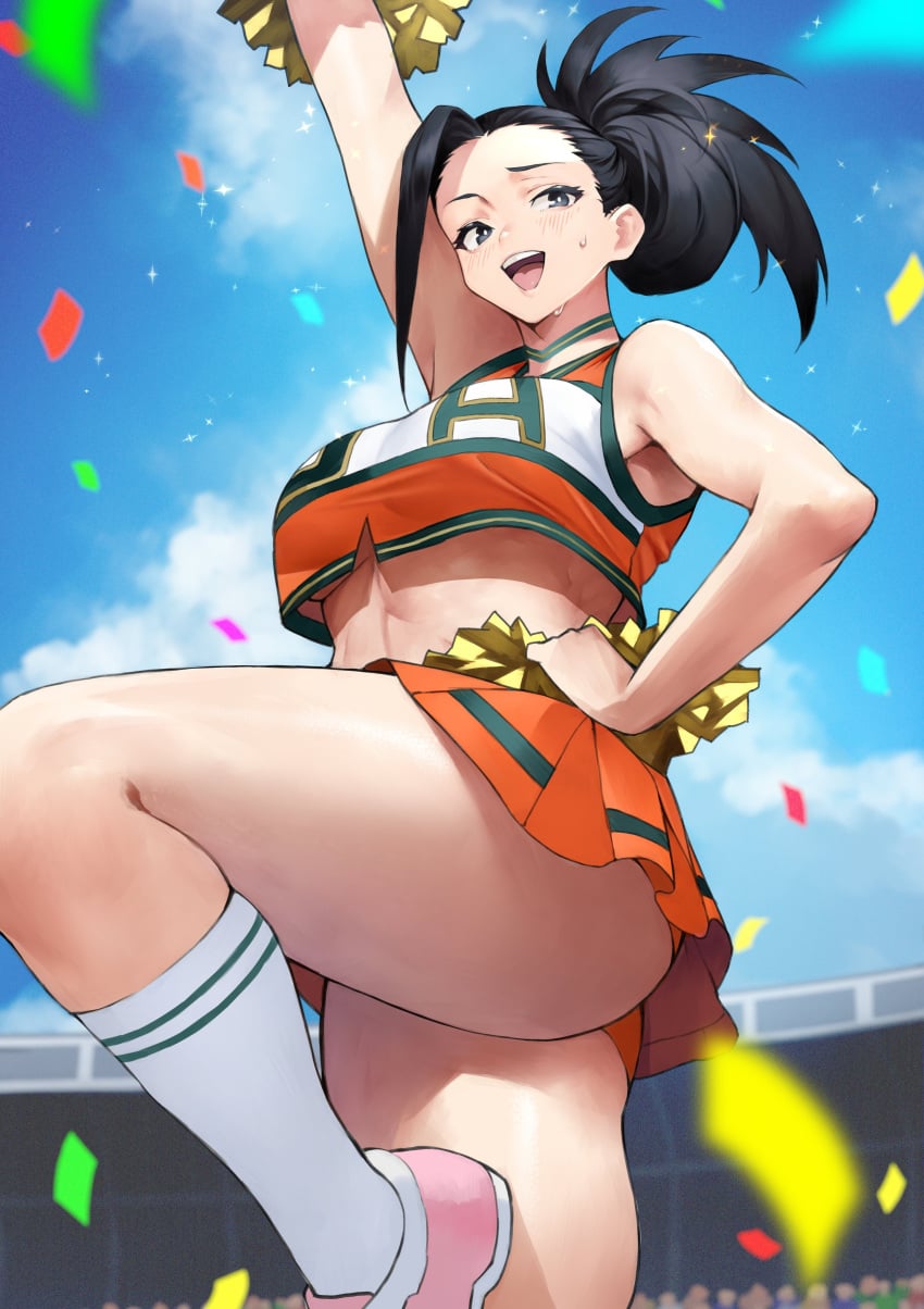Momo Yaoyorozu (My Hero Academia) Rule 34 Image