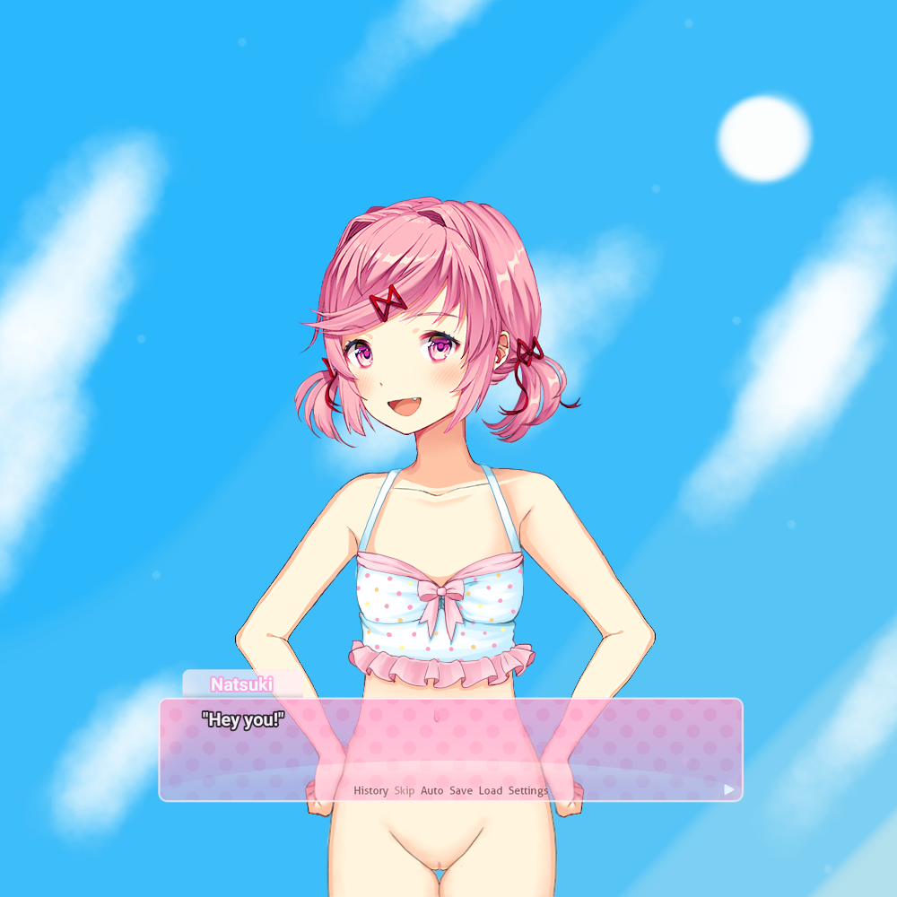 Natsuki (Doki Doki Literature Club) Rule 34 Image