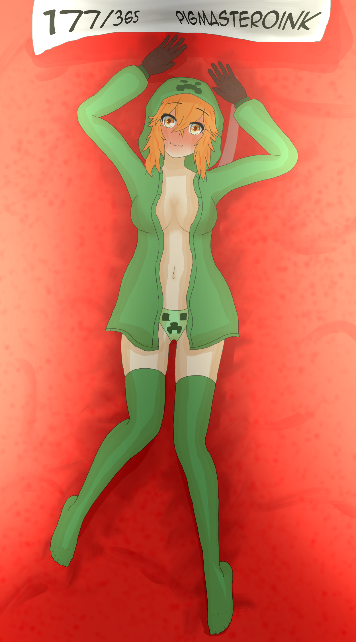 Creeper (Minecraft) Rule 34 Image