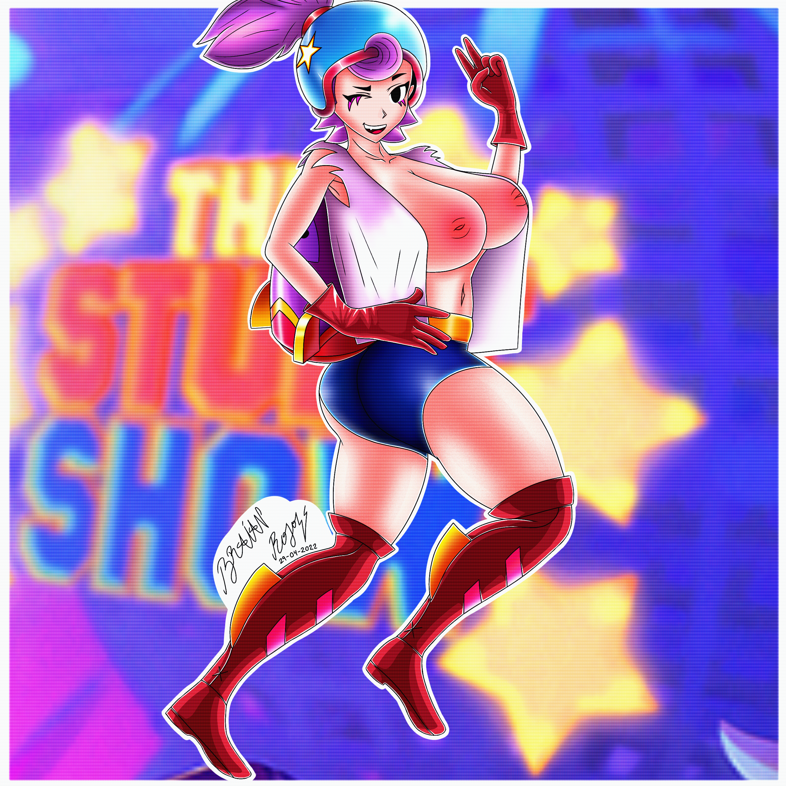 Janet (Brawl Stars) Rule 34 Image