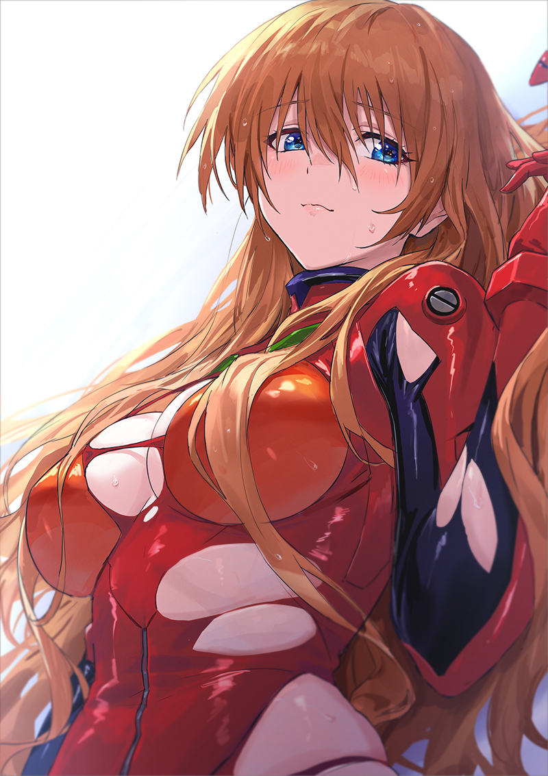 Souryuu Asuka Langley (Neon Genesis Evangelion) Rule 34 Image