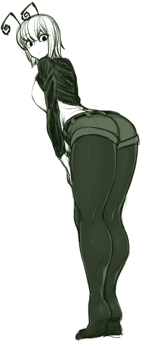 Wriggle Nightbug (Touhou) Rule 34 Image