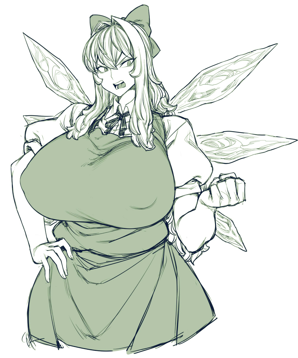Cirno (Touhou) Rule 34 Image