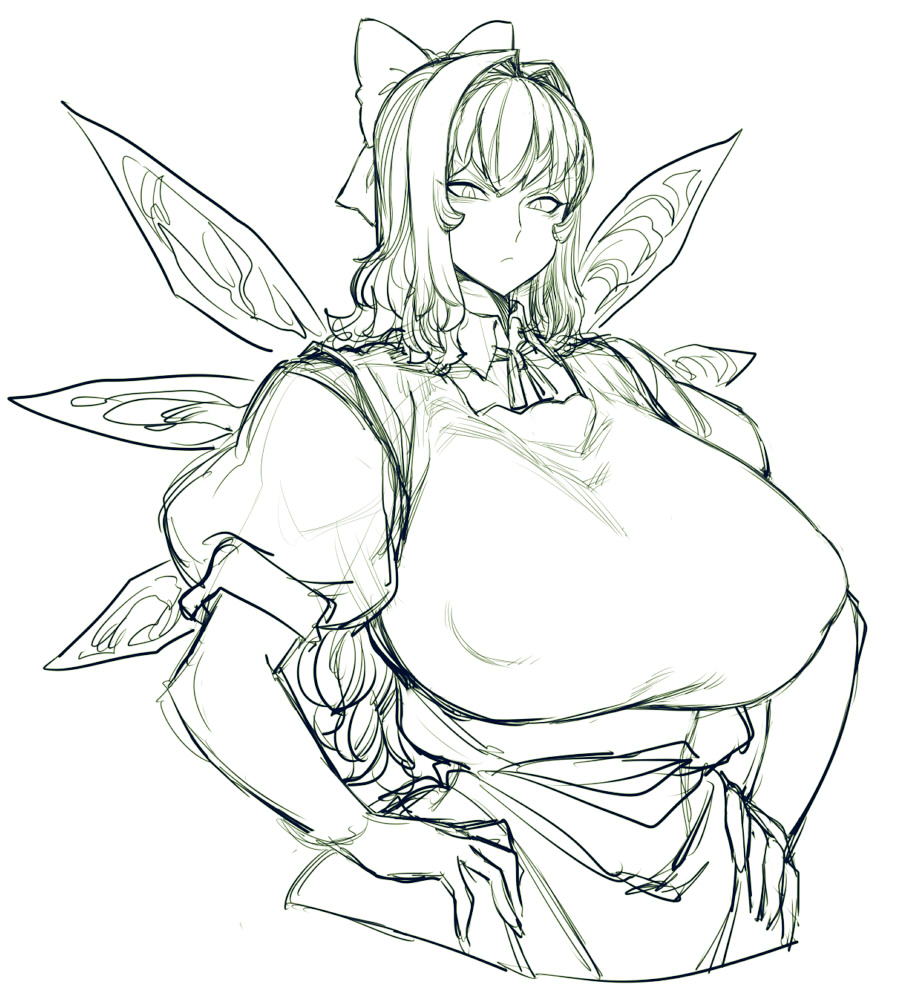 Cirno (Touhou) Rule 34 Image