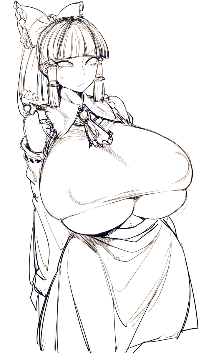 Reimu Hakurei (Touhou) Rule 34 Image