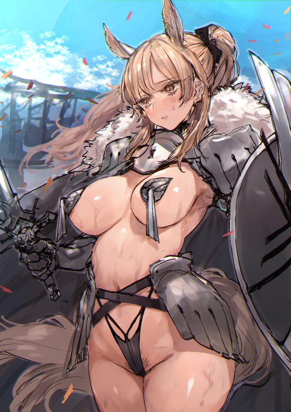 Blemishine (Arknights) Rule 34 Image